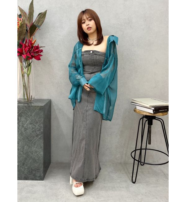 EVRIS「コクーンチャンキーヒールサンダル」|サンダル|