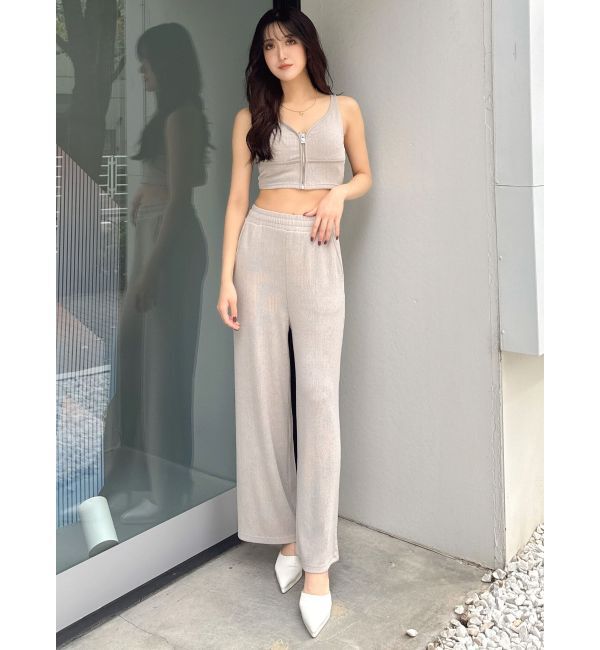 GYDA「リップルプリーツGGスライダービスチェ【SETUP着用可】」|その他|