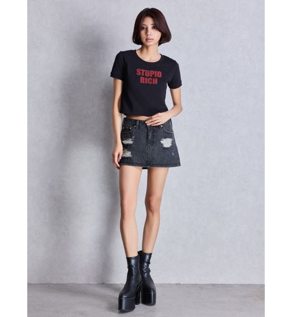 GYDA「バルキーショートブーツ」|ショートブーツ|