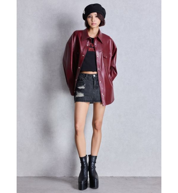 GYDA「バルキーショートブーツ」|ショートブーツ|