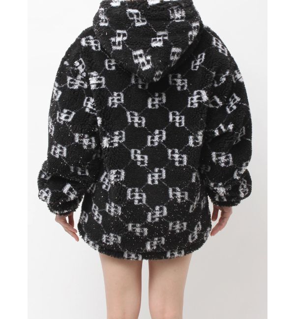 GYDA「GGラメボアBIGブルゾン」|ブルゾン・スタジャン|