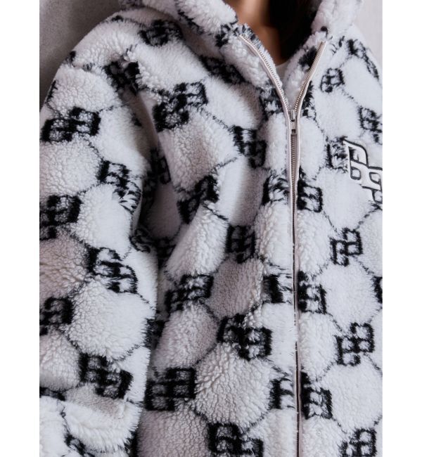 GYDA「GGラメボアBIGブルゾン」|ブルゾン・スタジャン|