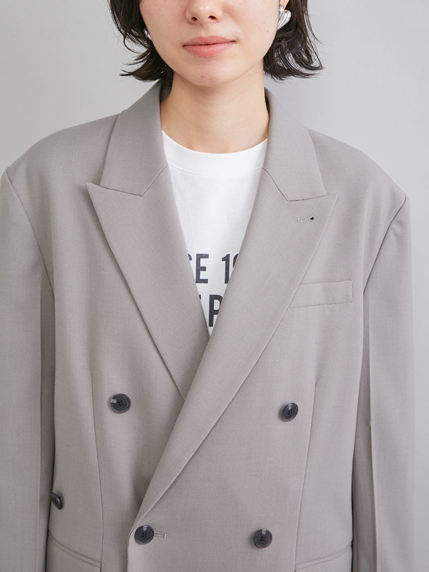 Mila Owen「ダブルブレストテーラードジャケット」|テーラードジャケット|