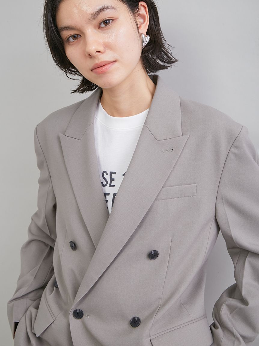Mila Owen「ダブルブレストテーラードジャケット」|テーラードジャケット|