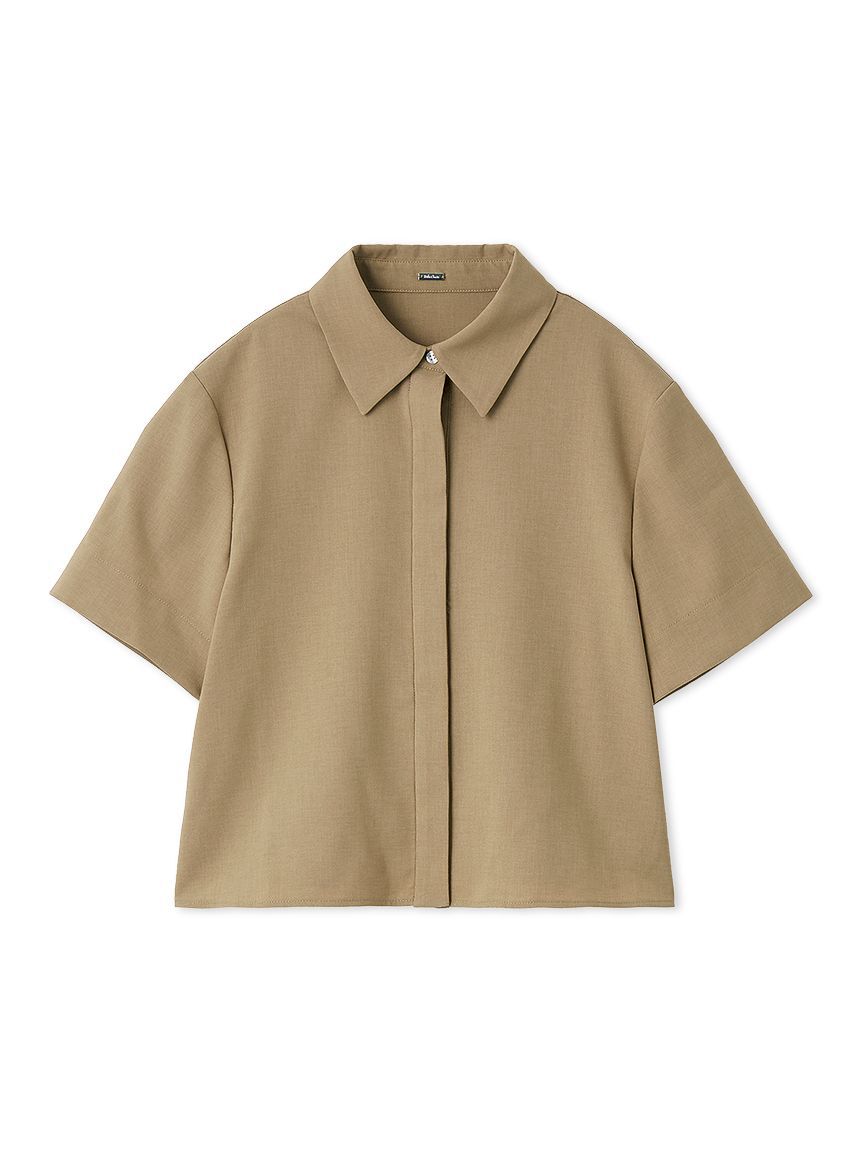 Mila Owen「リネン混バルーンシャツワンピース」|ワンピース|