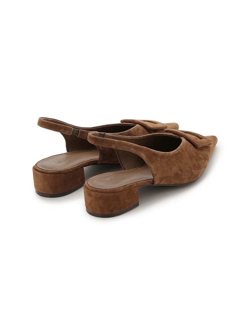 Mila Owen「バックル付きラムレザースリングパンプス」|パンプス|