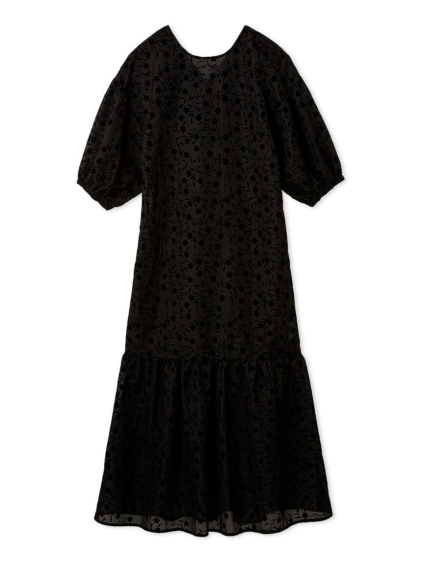 Mila Owen「フロッキーシアーワンピース」|ワンピース|BLK