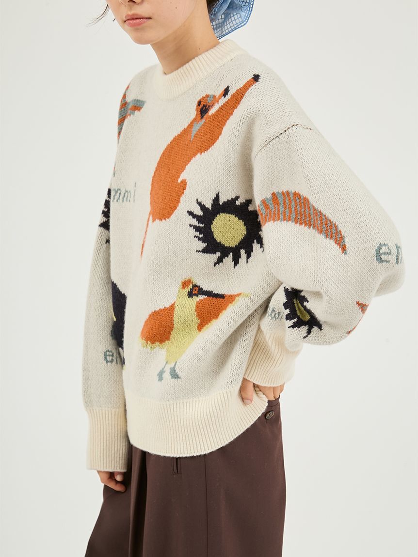 emmi atelier「【Global warming】 ジャガードニットトップス」|ニット・セーター|