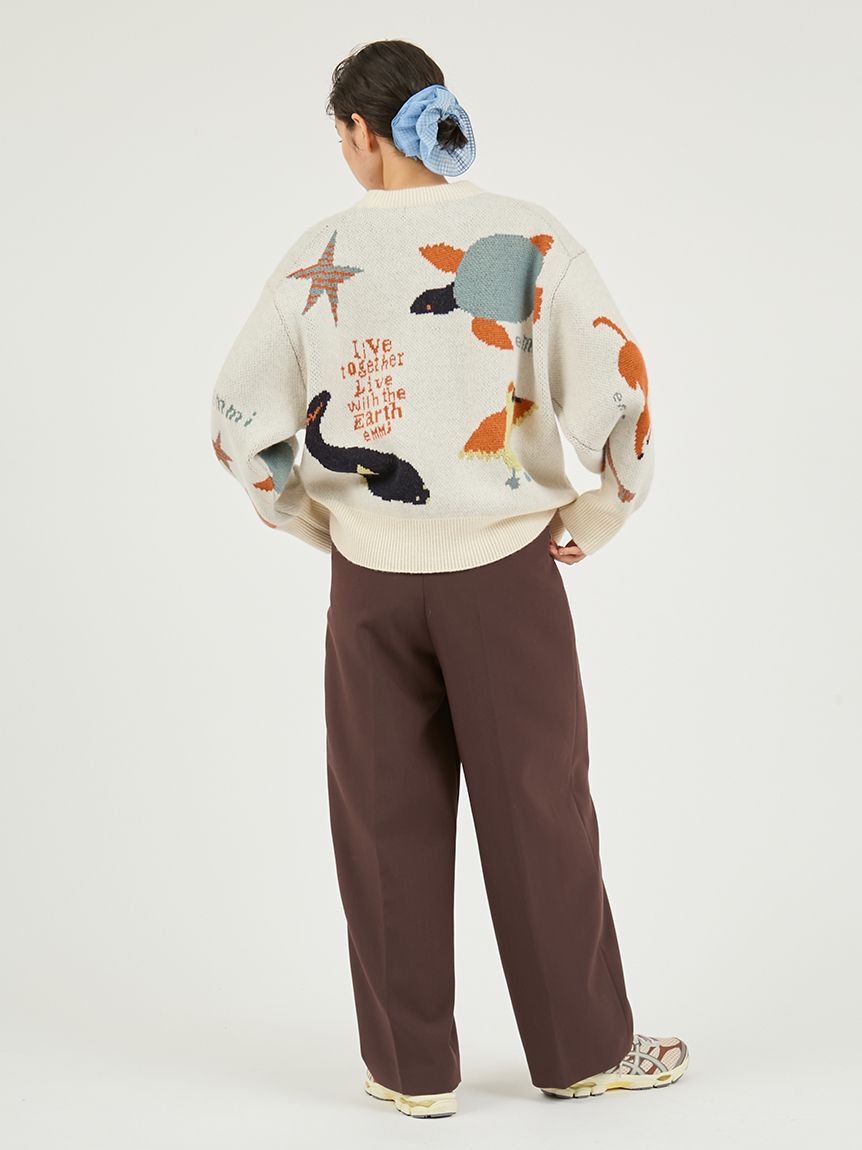 emmi atelier「【Global warming】 ジャガードニットトップス」|ニット・セーター|
