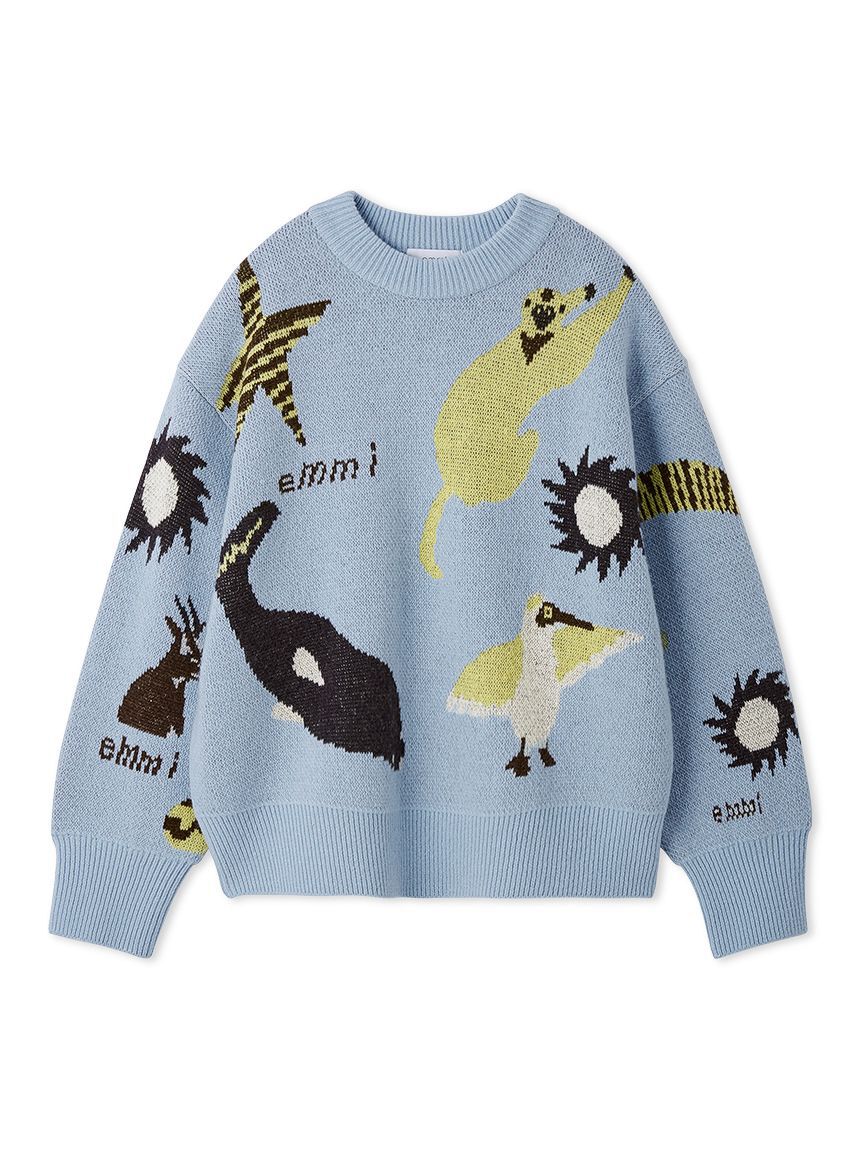 emmi atelier「【Global warming】 ジャガードニットトップス」|ニット・セーター|