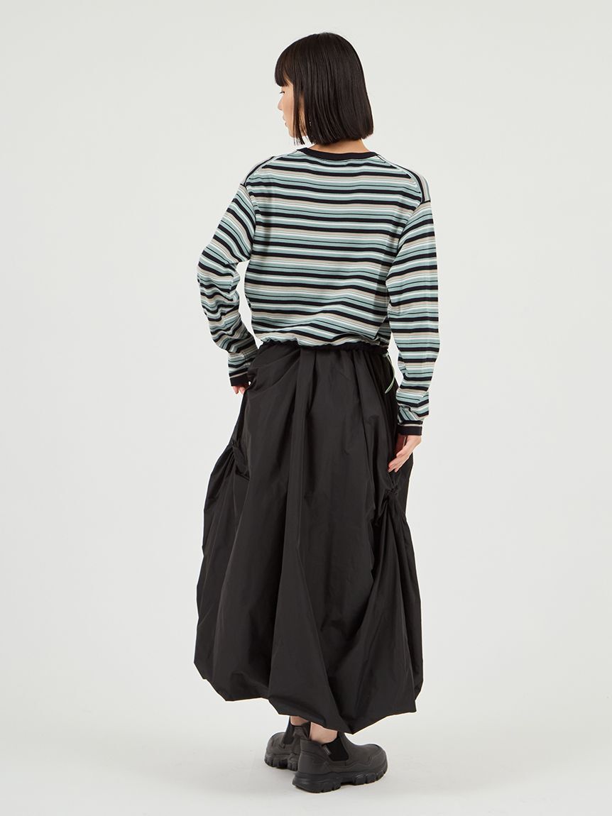 emmi atelier「【Global warming】ボーダーニットトップス」|ニット・セーター|