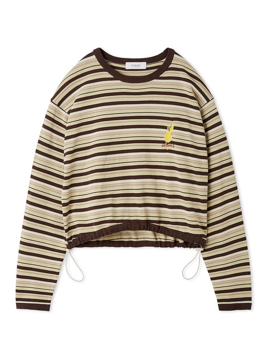 emmi atelier「【Global warming】ボーダーニットトップス」|ニット・セーター|