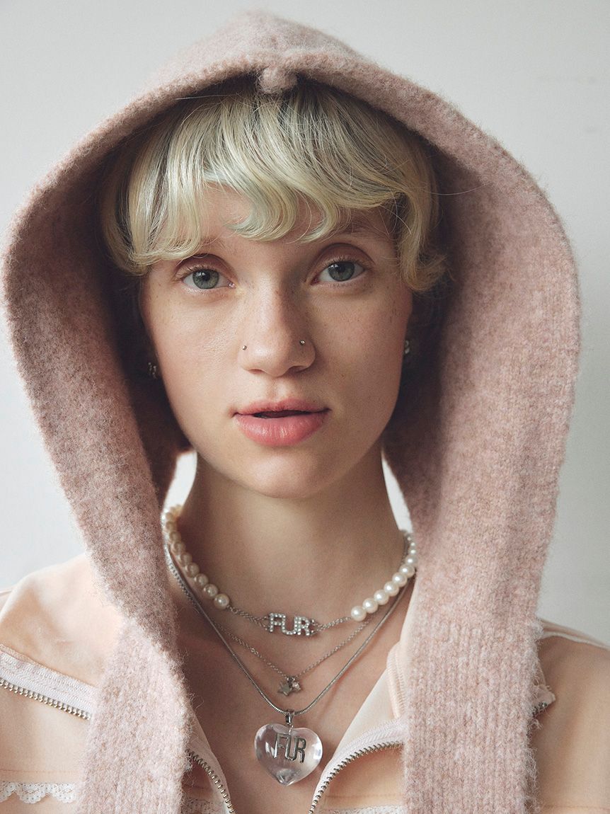 FURFUR「ロゴパールネックレス」|ネックレス|