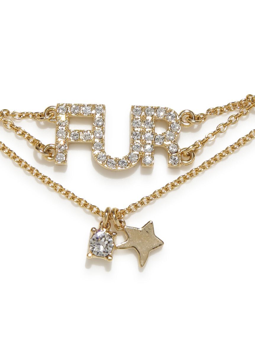 FURFUR「ロゴパールネックレス」|ネックレス|