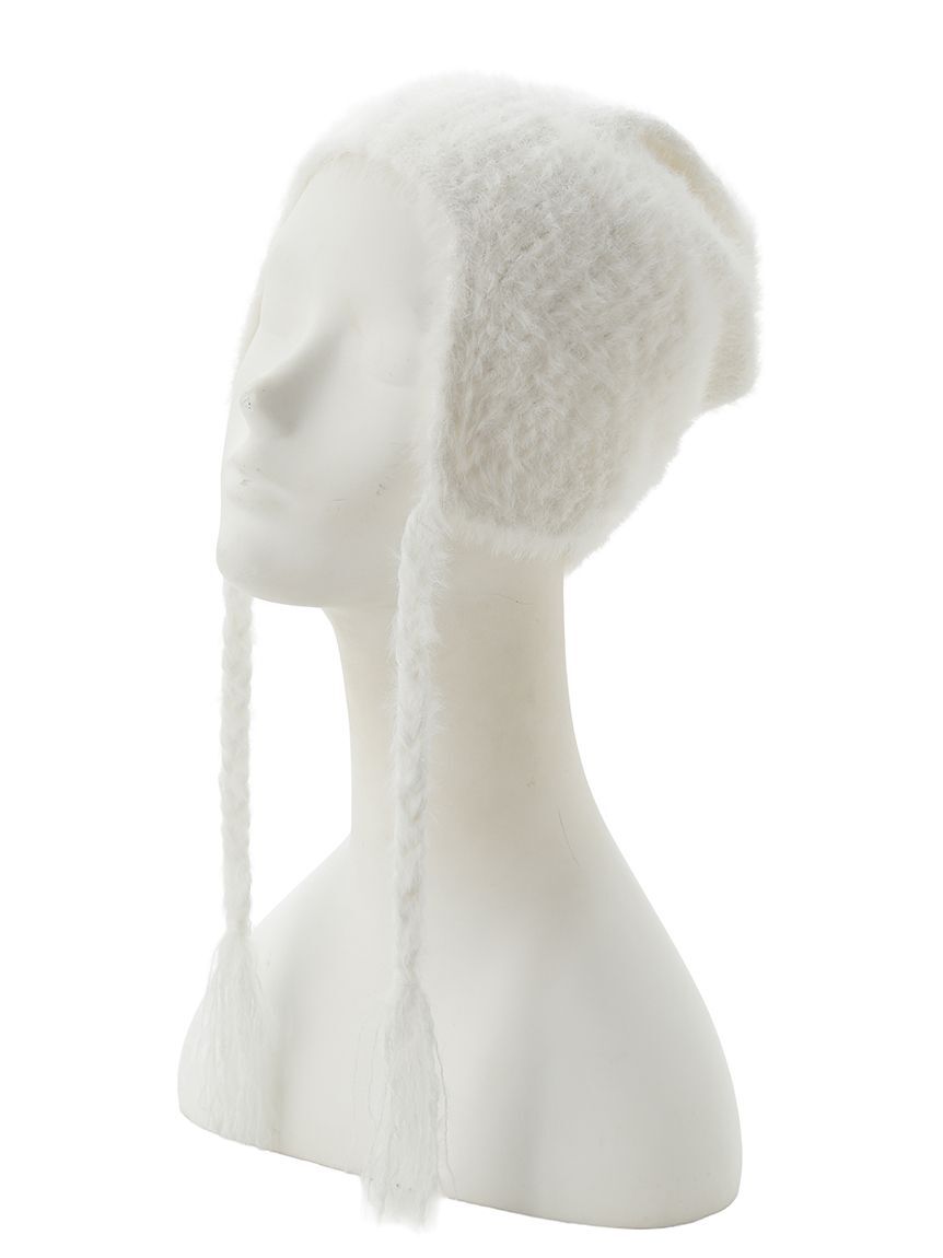 LILY BROWN「フェザークロシェニット帽」|ニット帽|