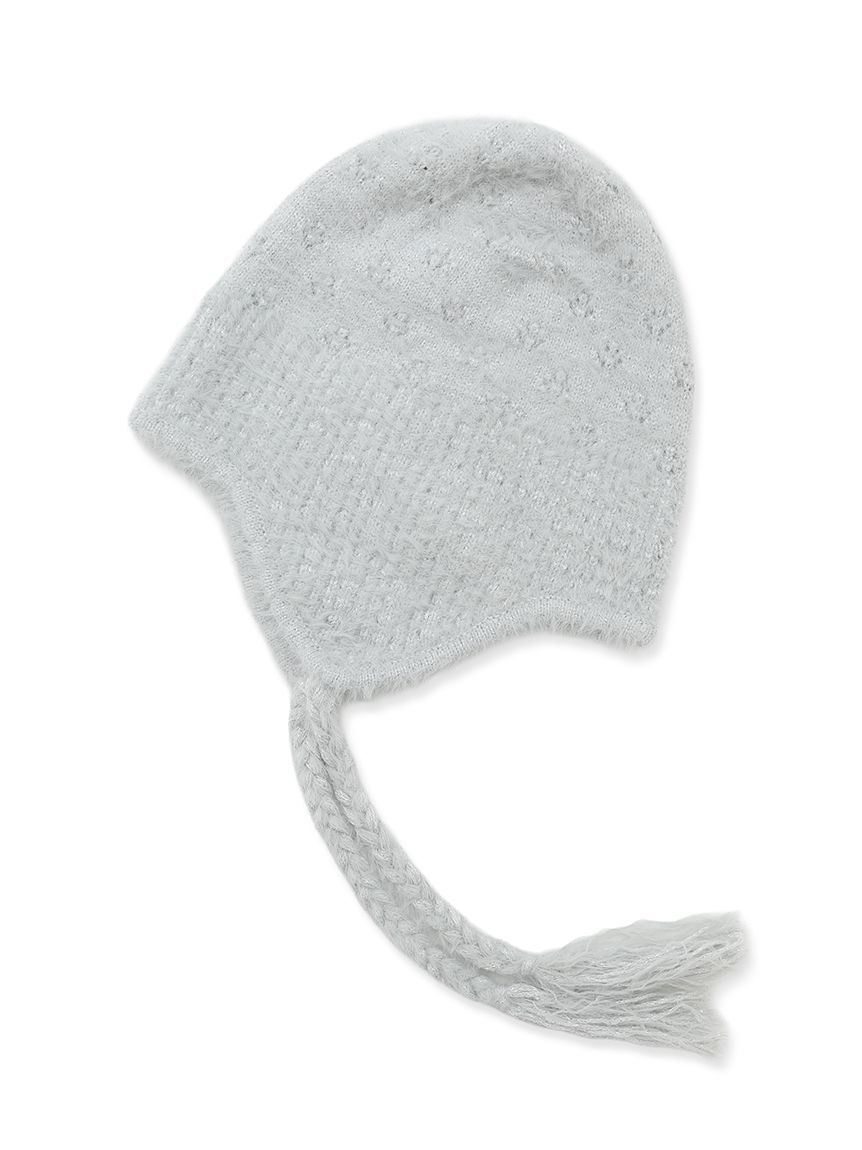 LILY BROWN「フェザークロシェニット帽」|ニット帽|