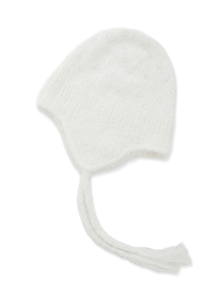 LILY BROWN「フェザークロシェニット帽」|ニット帽|