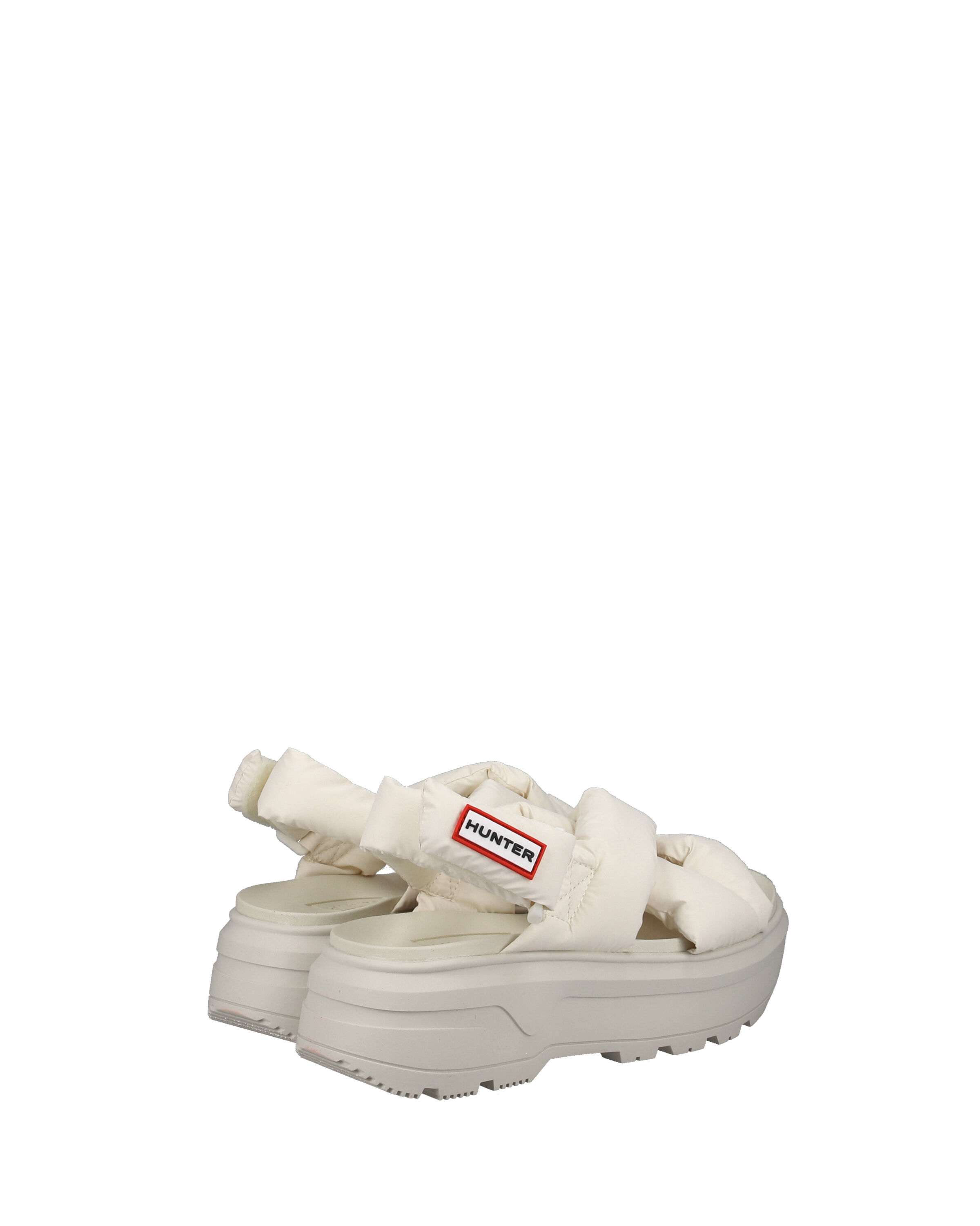 HUNTER「ユニセックス シティ リベル パフド クロスオーバー サンダル」|サンダル|