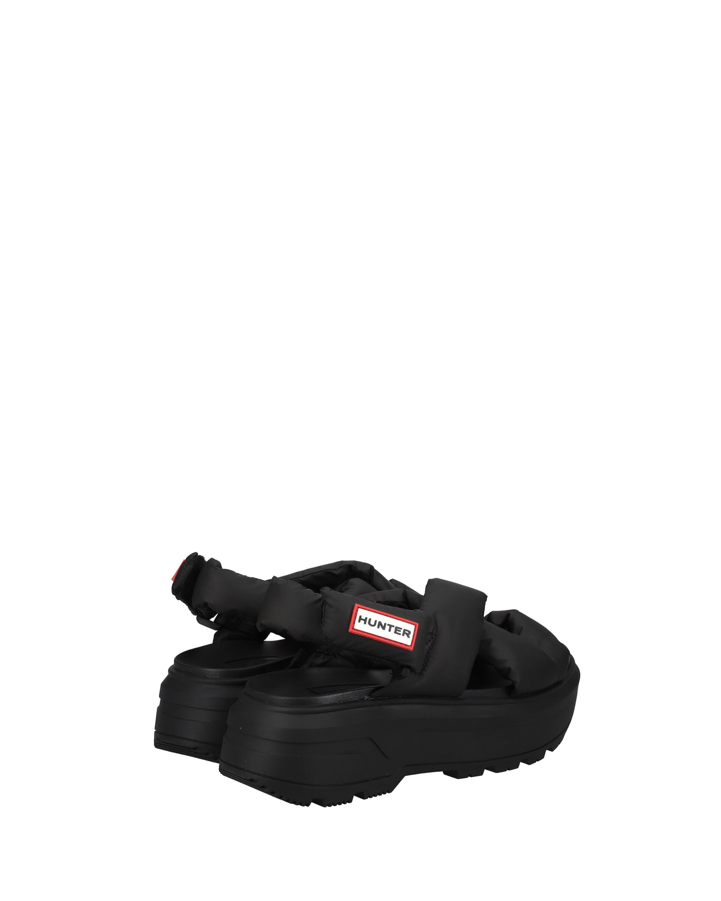 HUNTER「ユニセックス シティ リベル パフド クロスオーバー サンダル」|サンダル|