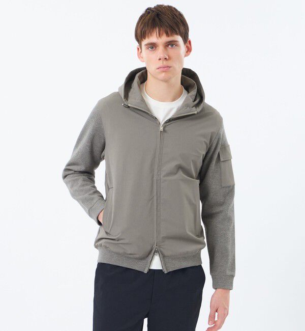 ルーニィ新品⭐️洗える❗️ダンボールニットフードアウターマウンテンパーカーブルゾン 洗濯機可能〉ダンボール フーディー ジップ ブルゾン｜ SHIPS 公式サイト