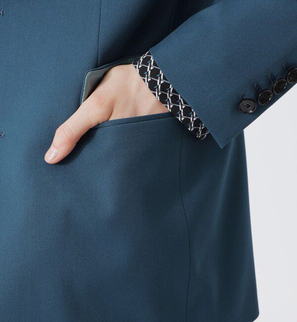  「VISLYハイカウントツイル ジャケット」|テーラードジャケット|