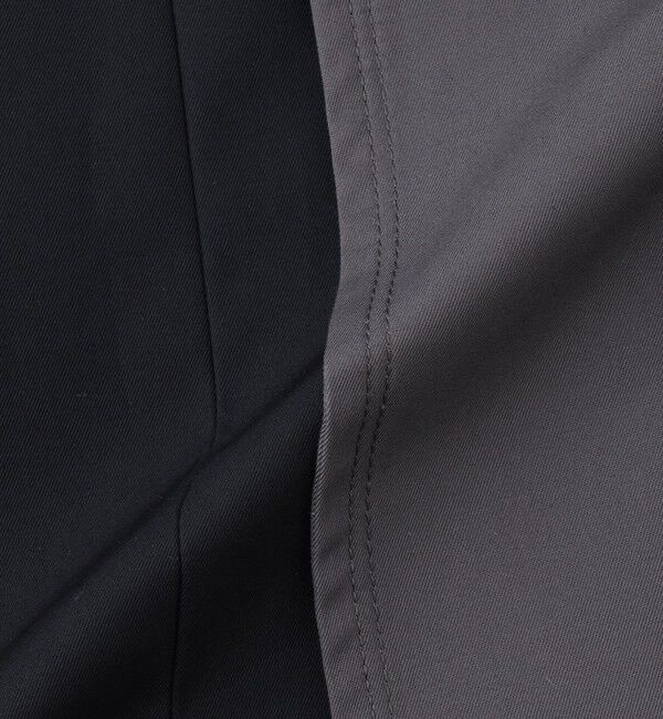  「ブロッキング トレンチコート」|トレンチコート|