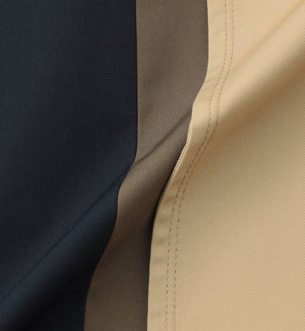  「ブロッキング トレンチコート」|トレンチコート|