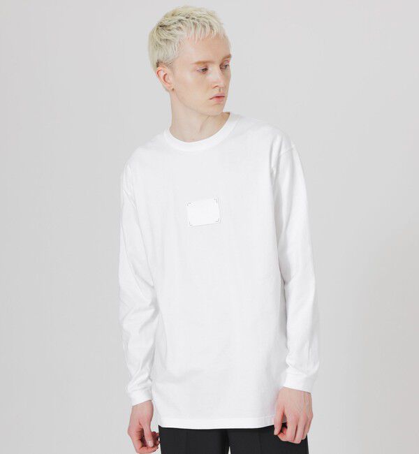  「LVLSエンボスパッチロンT」|Tシャツ・カットソー|ホワイト