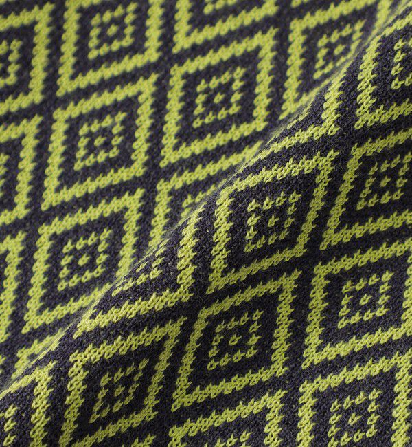  「ジオメトリックカーディガン」|ニット・セーター|