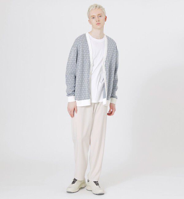  「ジオメトリックカーディガン」|ニット・セーター|