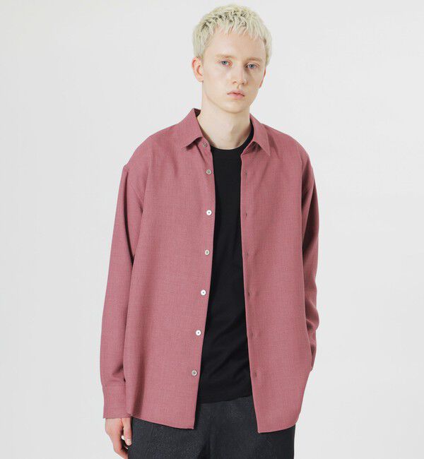  「ルージュブッチャーシャツ」|シャツ・ブラウス|ピンク