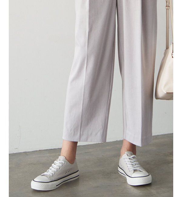 ikka「ハッスイキャンバススニーカー」|スニーカー|ライトグレイ