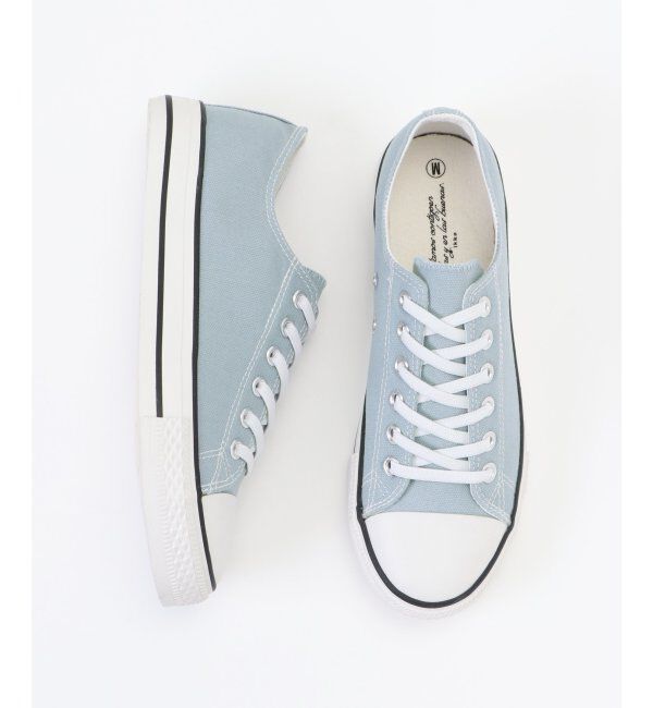 ikka「ハッスイキャンバススニーカー」|スニーカー|ブルー