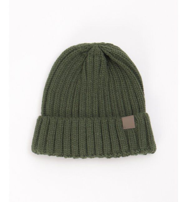 ikka「ワイドリブニットワッチ」|その他|カーキ