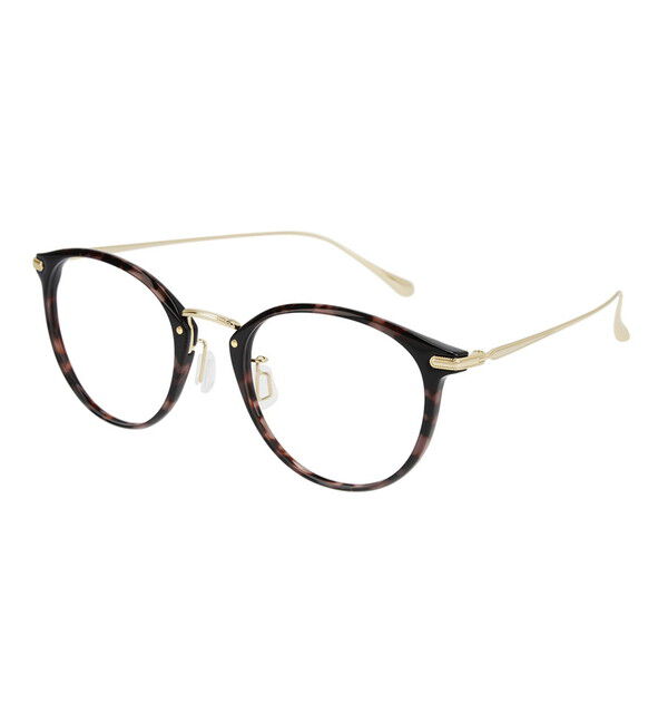  「ボストン型 メガネ｜軽くて壊れにくい FASHION ｜度付きメガネ レンズ交換券付き」|メガネ|ブラウン系その他2