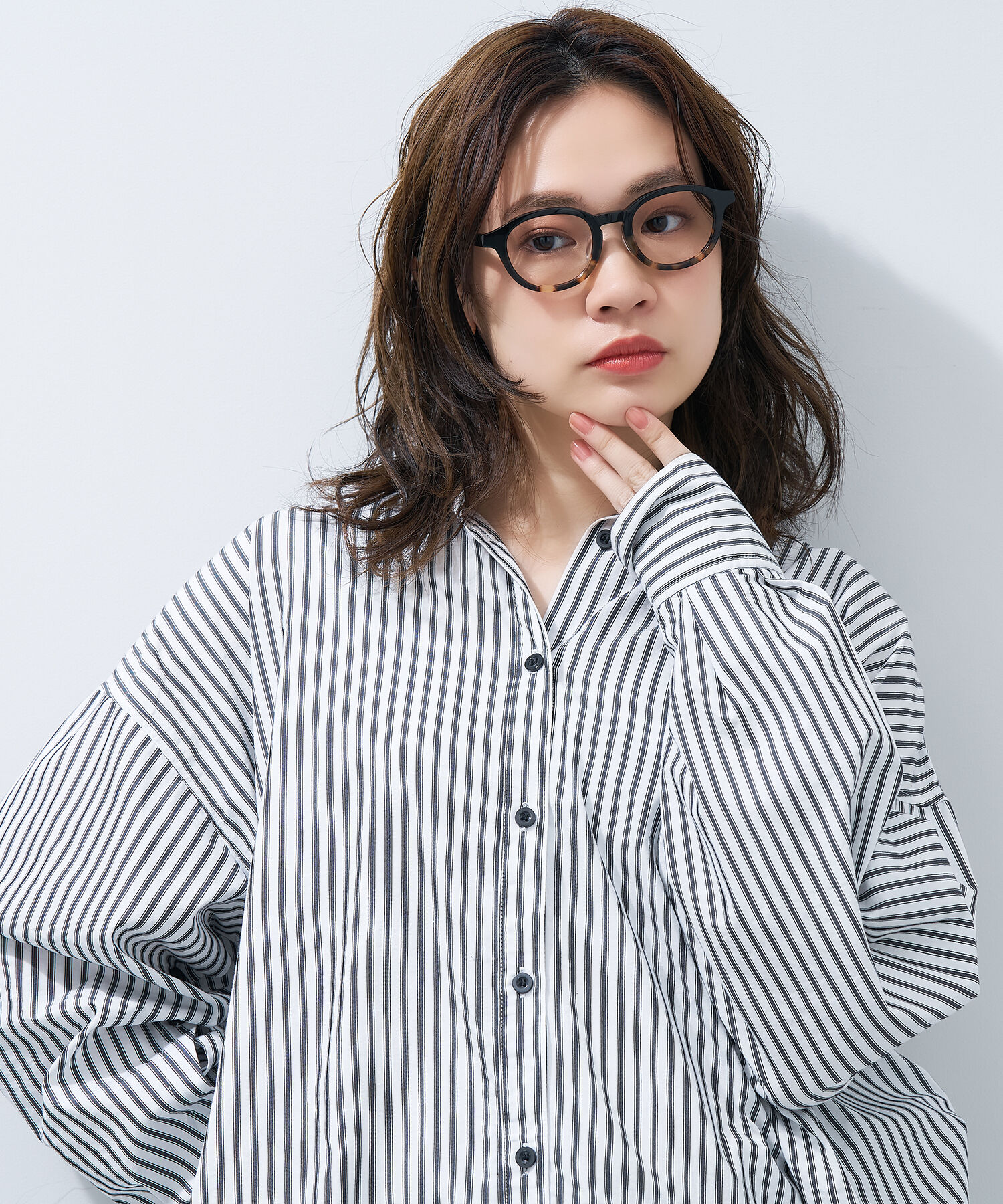  「Zoff | JOURNAL STANDARD relume ボストン型 メガネ レンズ交換券付き ジャーナルスタンダード」|メガネ|ブラック系その他