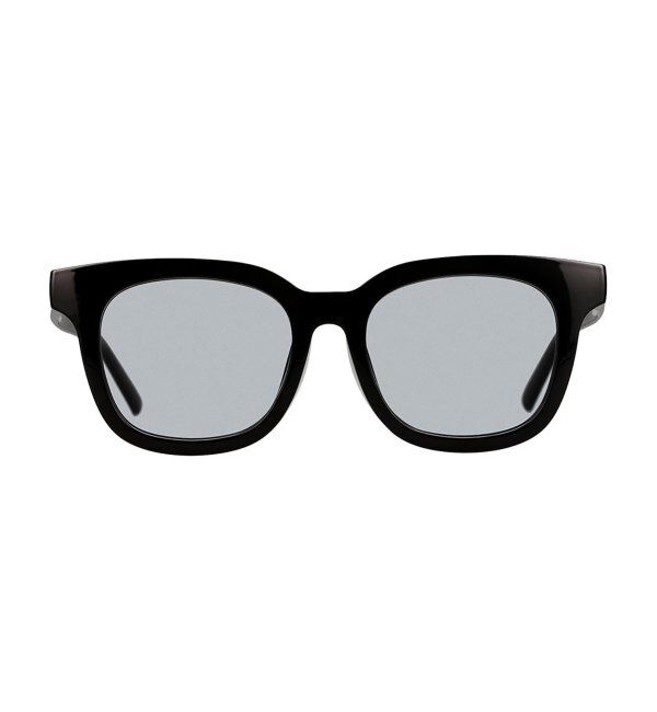  「【WEB限定】ウェリントン型 サングラス | 軽量 カラーレンズ トレンド 紫外線対策 UVカット 大きめサイズ」|サングラス|