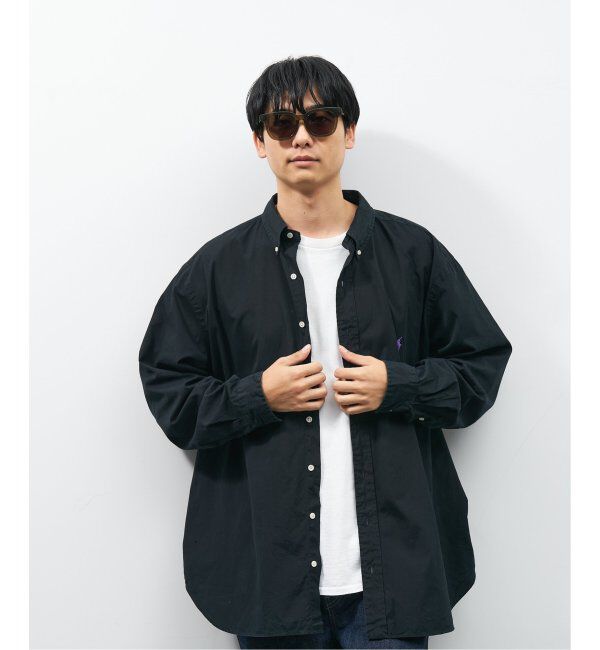  「【WEB限定】ウェリントン型 サングラス | 軽量 カラーレンズ トレンド 紫外線対策 UVカット 大きめサイズ」|サングラス|