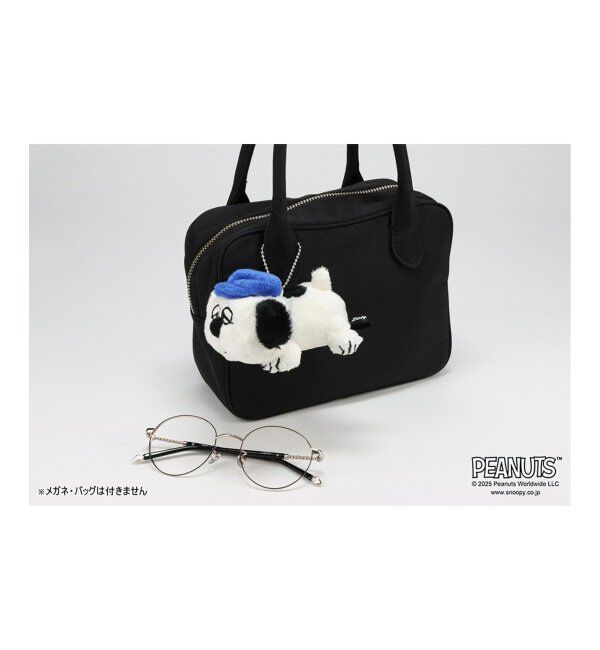  「Zoff PEANUTS メガネ/サングラス ふわふわ ﾏｽｺｯﾄｸﾘｰﾅｰ スヌーピー アンディ オラフ SNOOPY グッズ ギフト」|サングラス|