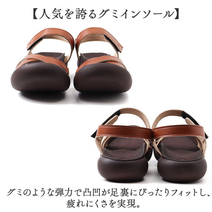 BACKYARD FAMILY「リゲッタカヌー サンダル CJFD5326a 通販 日本製 コンフォートサンダル」|サンダル|