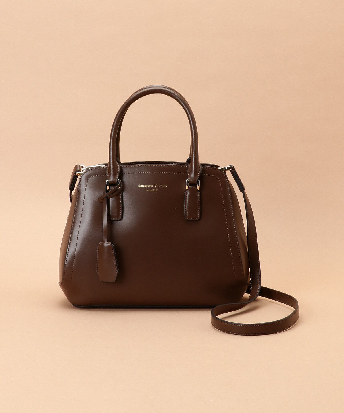 Samantha Thavasa「トラペズミニヨン ボストンバッグ 小サイズ」|ハンドバッグ|