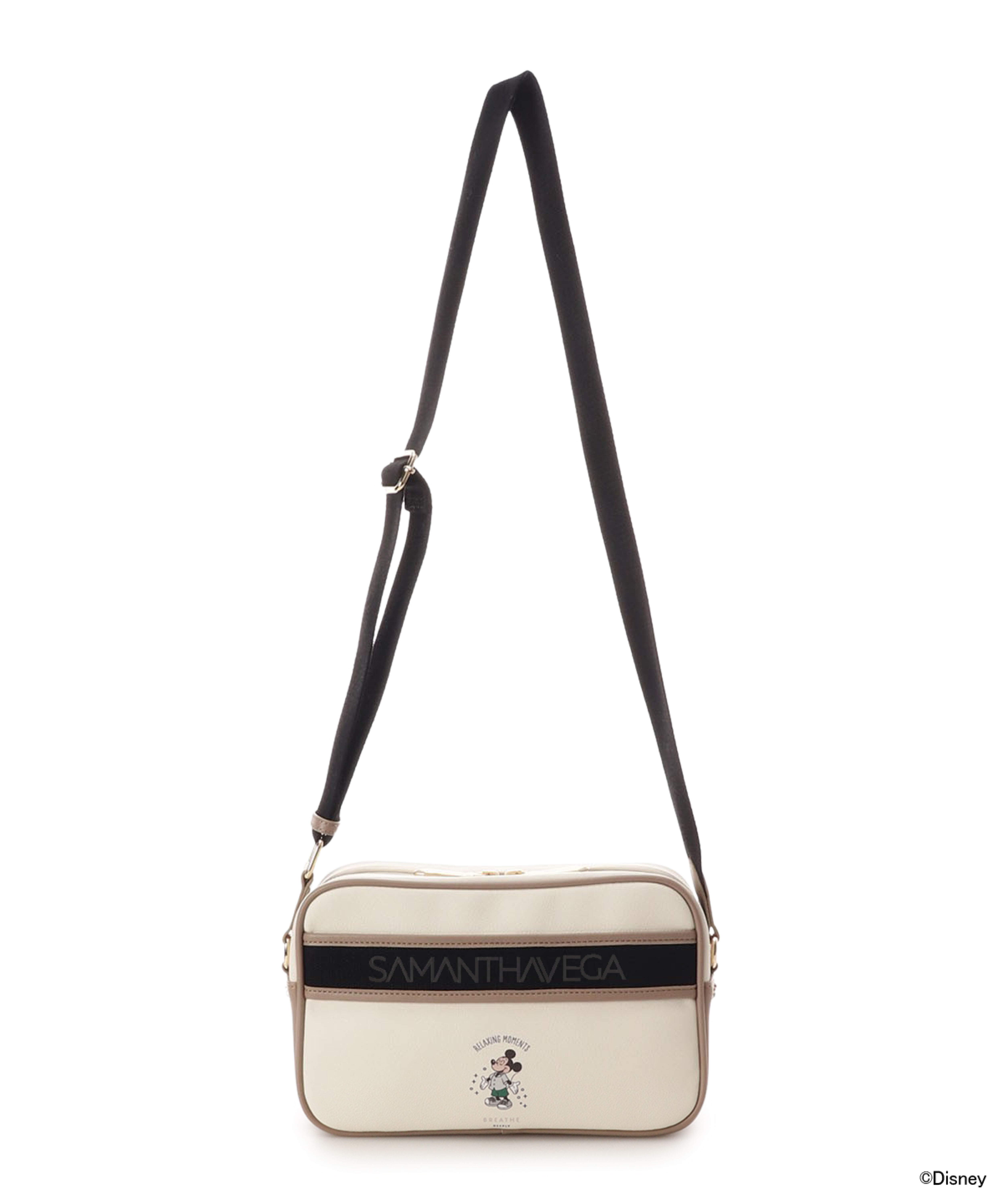 Samantha Vega「SAMANTHAVEGA/DISNEY DREAM TRAVELコレクション　ロゴテープショルダーバッグ」|ショルダー・メッセンジャー|