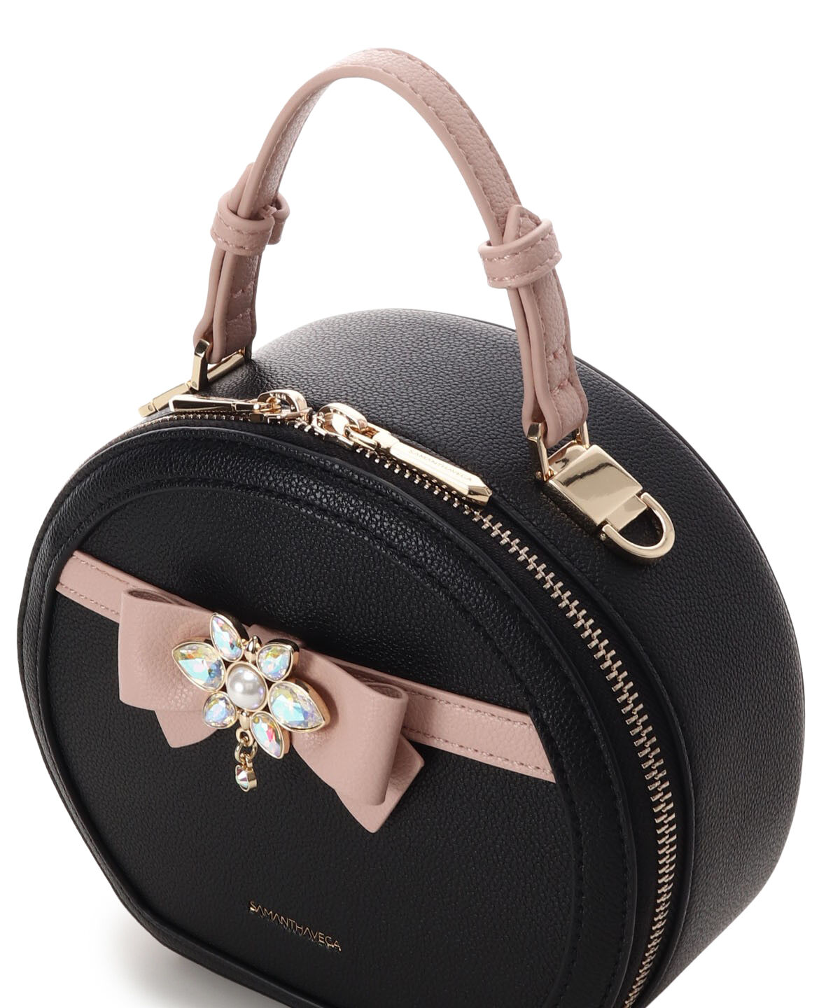 Samantha Vega「リボンラウンドショルダーバッグ」|ショルダー・メッセンジャー|