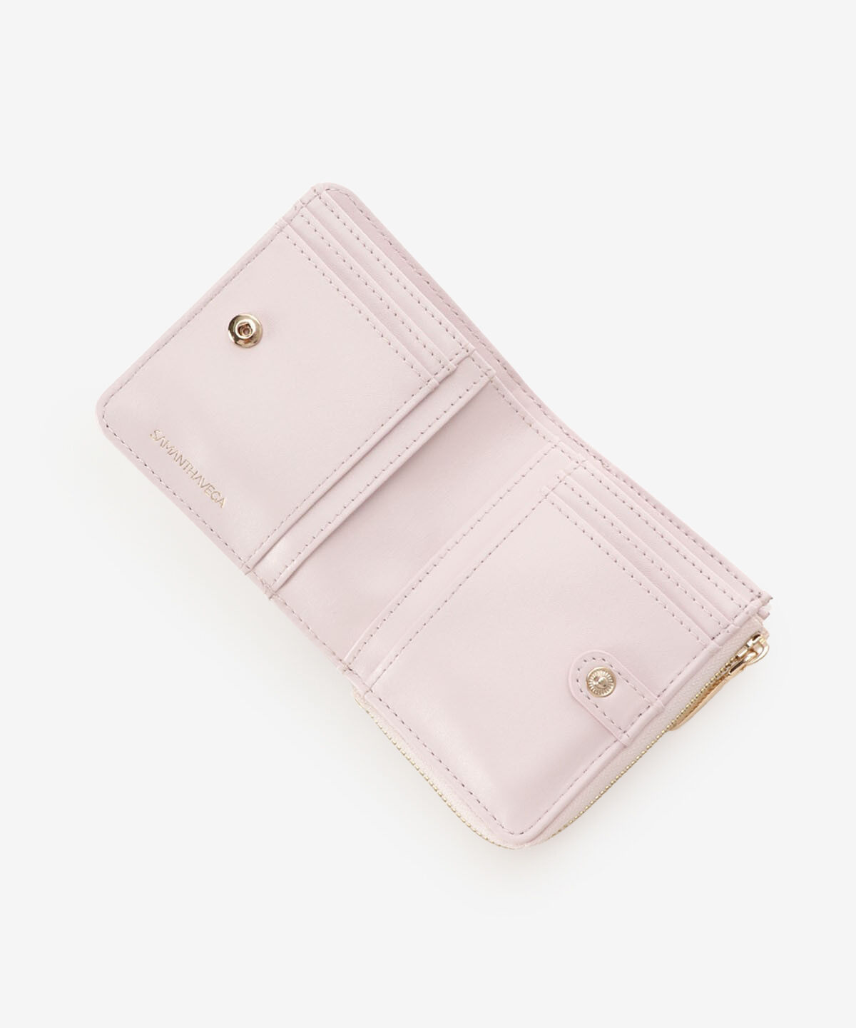 Samantha Vega「グラデーションビジュー折財布」|財布|