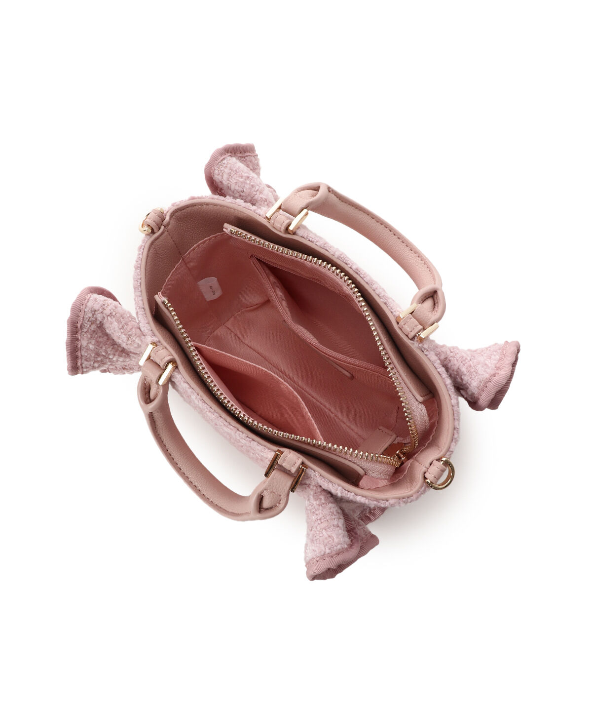 Samantha Vega「ツイードフリルミニショルダーバッグ」|ショルダー・メッセンジャー|