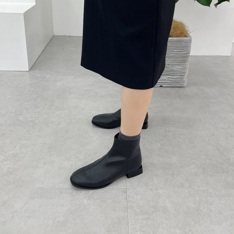 ORiental TRaffic「センターシームショートブーツ/21407」|ショートブーツ|