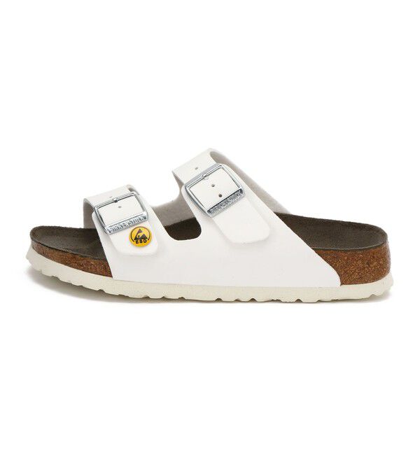 BIRKENSTOCK「【ビルケンシュトック】アリゾナ ESD/ホワイト ビルコフロー/サンダル レディース」|サンダル|