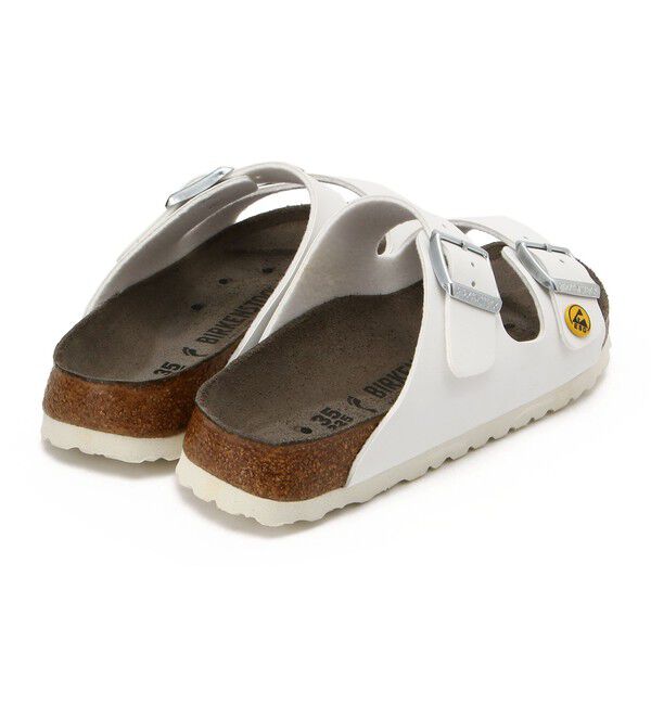 BIRKENSTOCK「【ビルケンシュトック】アリゾナ ESD/ホワイト ビルコフロー/サンダル レディース」|サンダル|