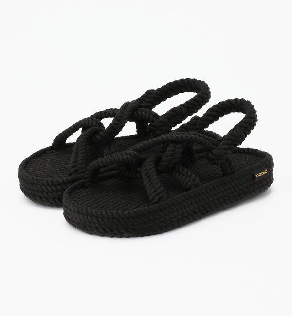 BOHONOMAD「【BOHONOMAD】ボラボラ/ブラック/サンダル メンズ レディース/プラットフォーム ボホノマド」|サンダル|ブラック