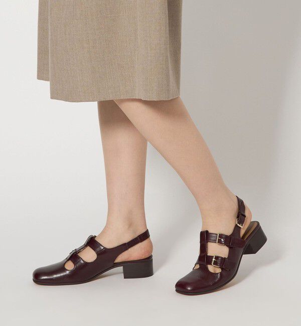 ODETTE E ODILE「トリプルベルトバックベルト パンプス35&uarr;」|パンプス|